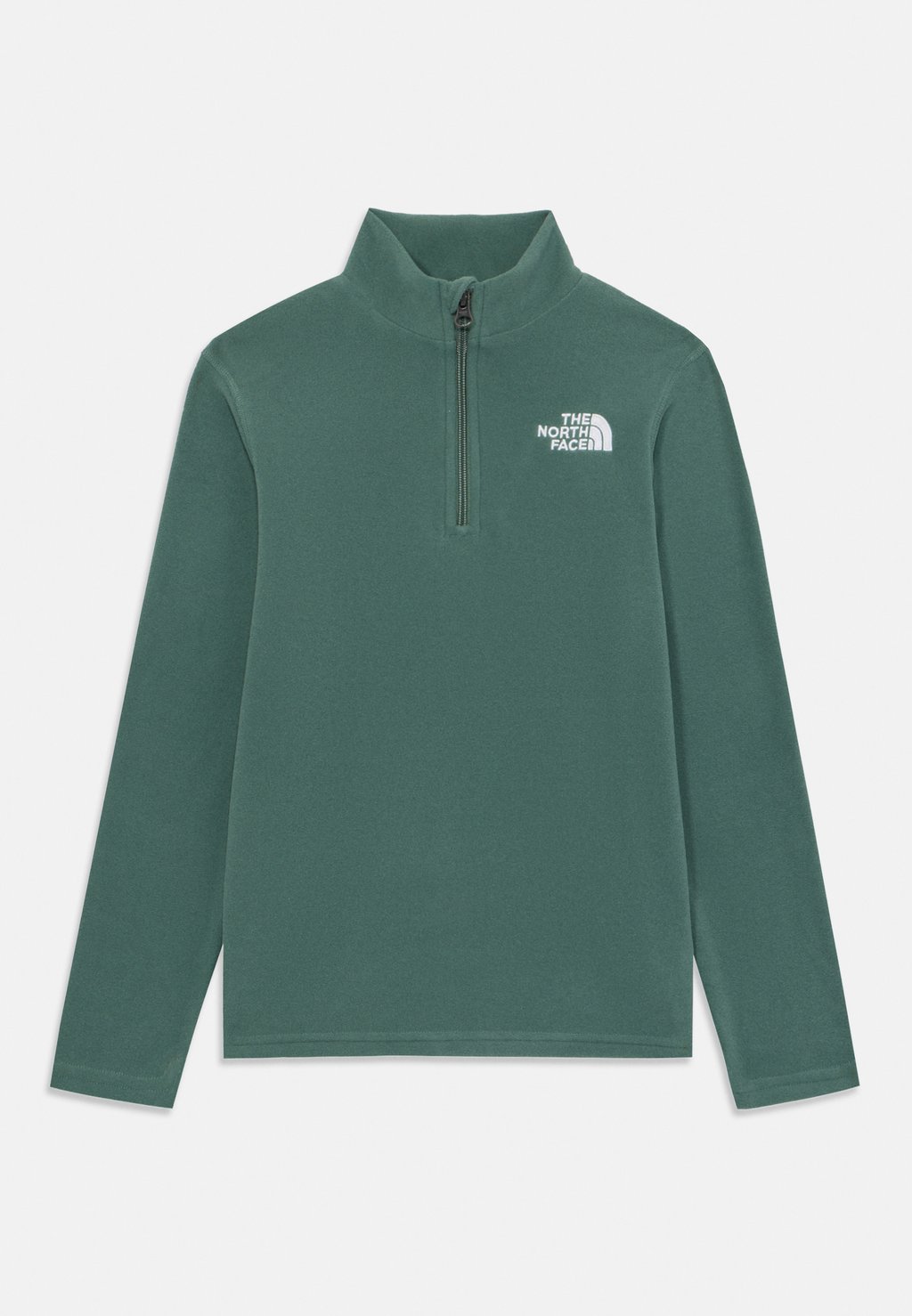 

Флисовая толстовка TEEN GLACIER ZIP UNISEX The North Face, зеленый