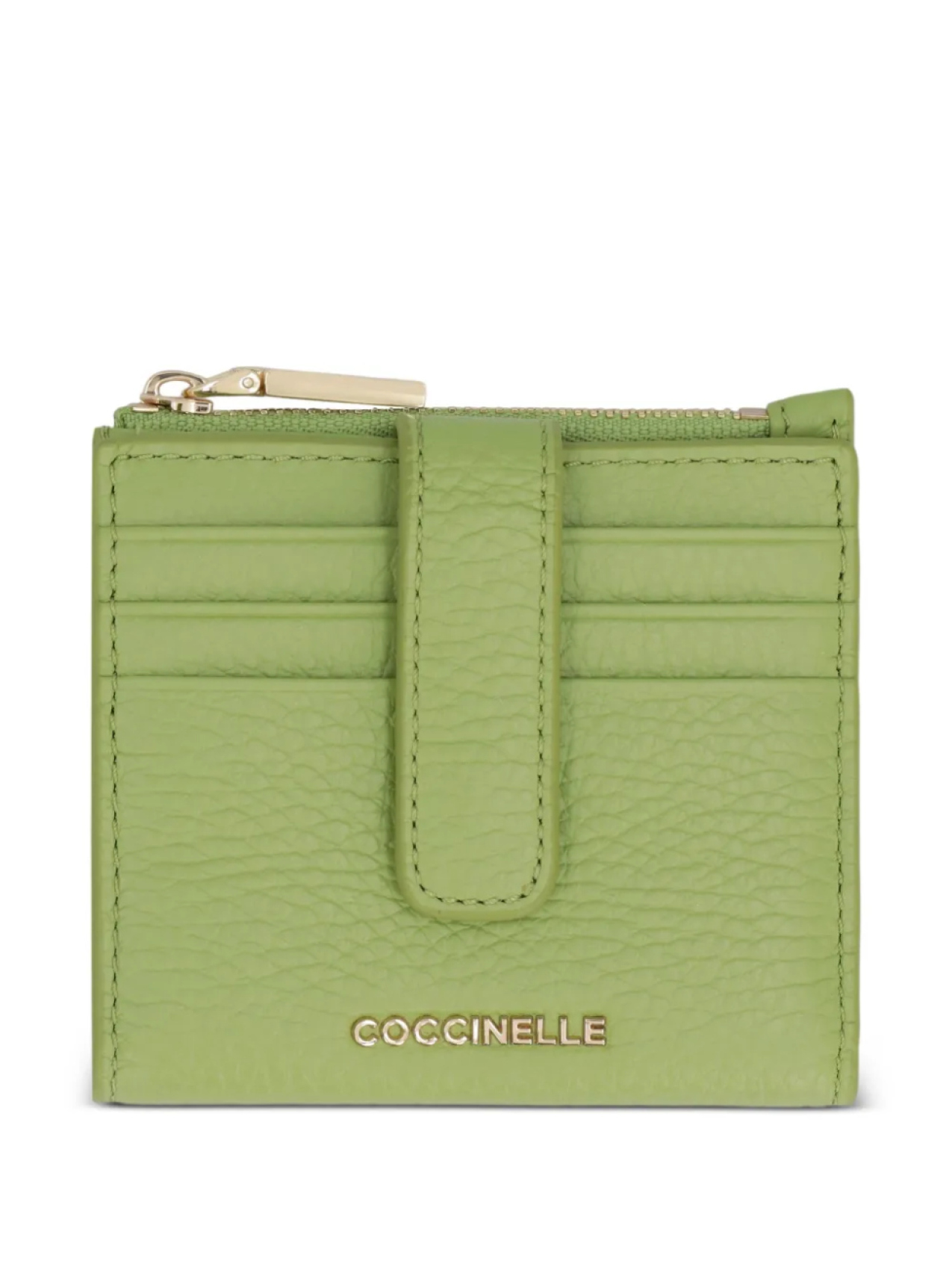 

Coccinelle кожаный картхолдер, зеленый