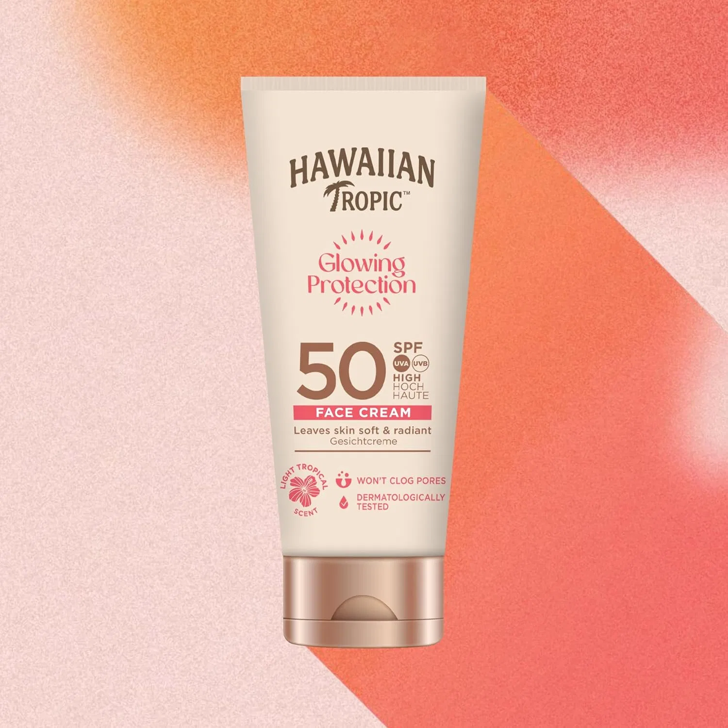 Солнцезащитный лосьон для лица «Glowing Protection» SPF 50 от Hawaiian Tropic (50 мл) Hawaiian Tropic — фото 2