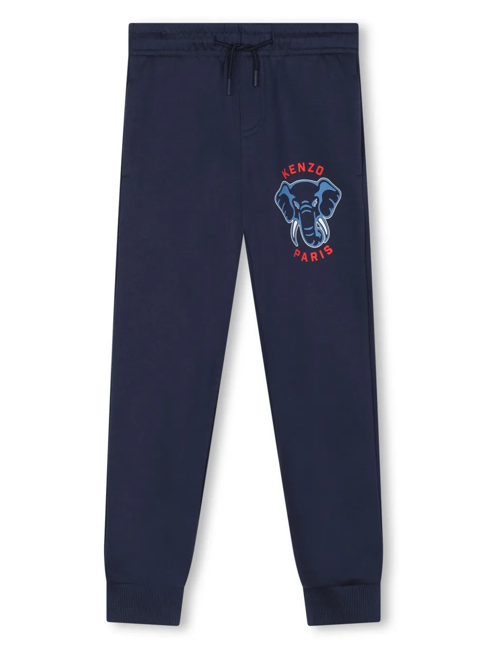 

Спортивные брюки с логотипом Kenzo Kids, синий