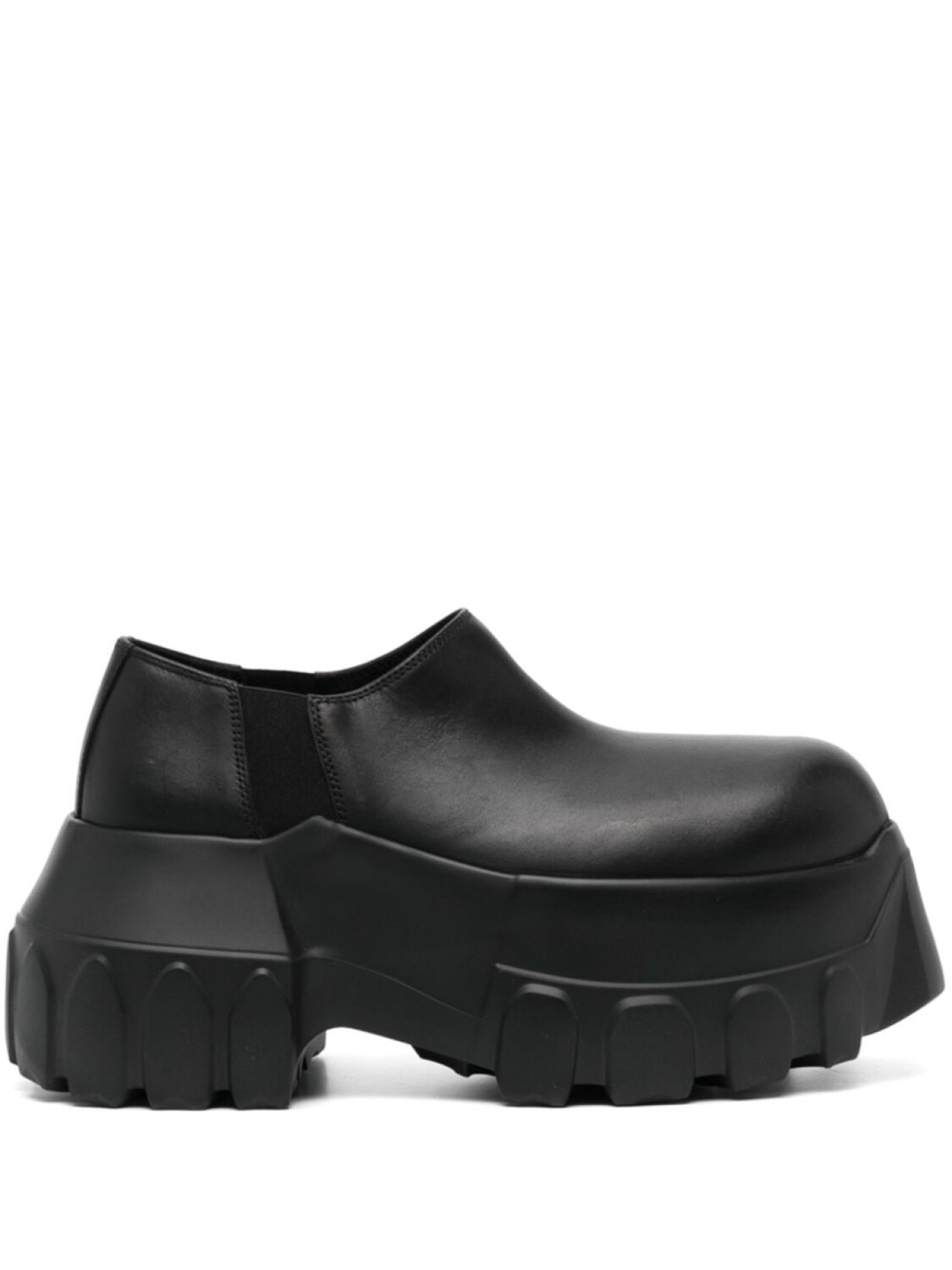 

Rick Owens мокасины на мега платформе, черный