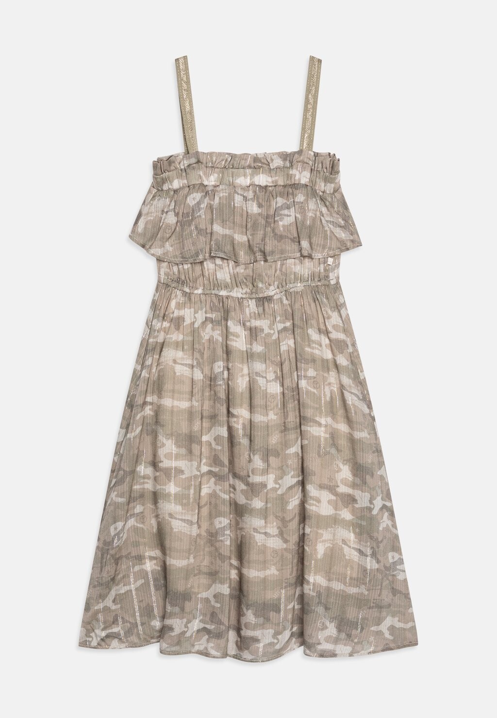 

Повседневное платье ROBE BRETELLES IKKS, цвет kaki
