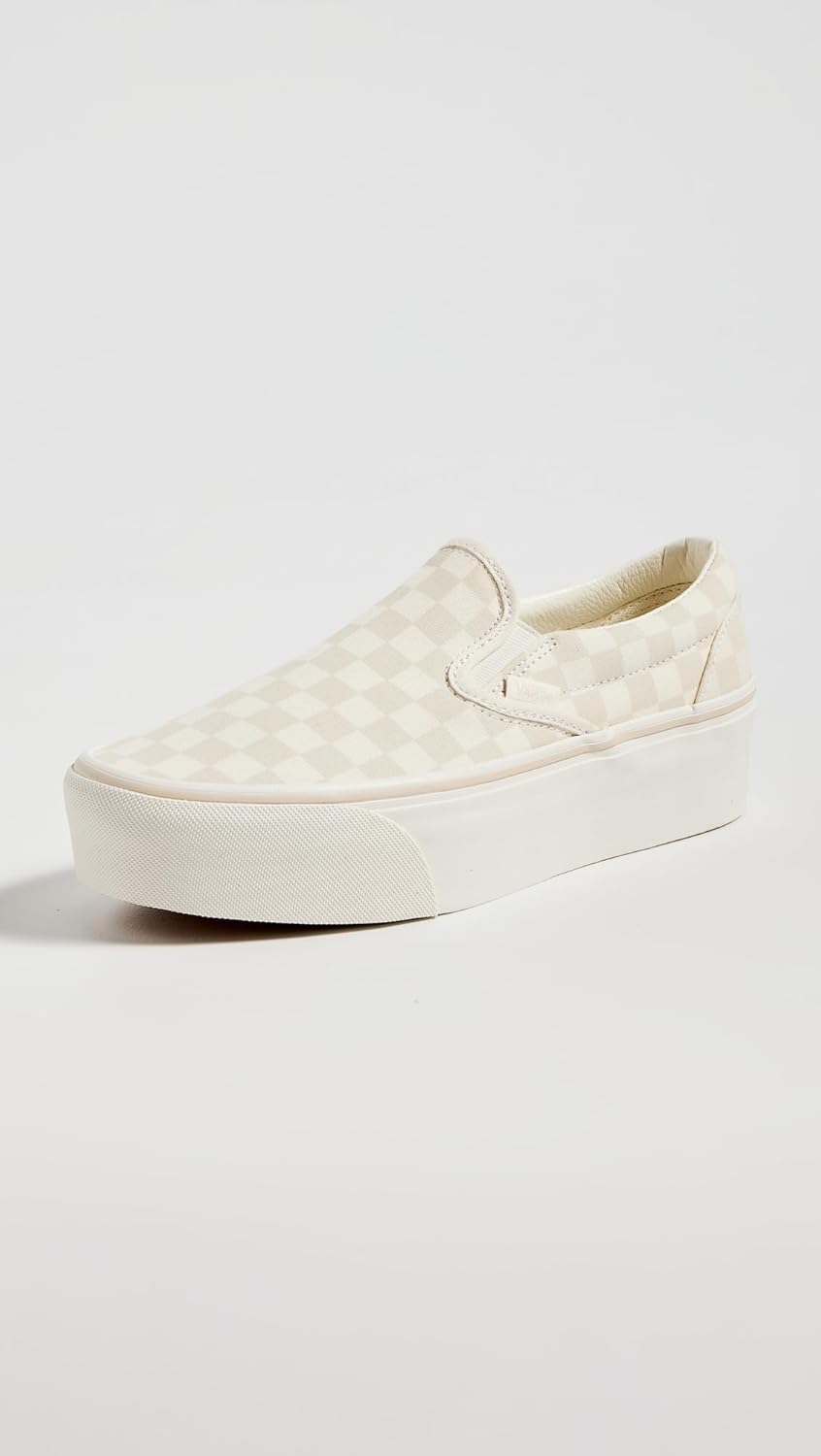 Классические слипоны Vans унисекс для взрослых, Chckerbrd Marshmllw/Turtledove — фото 2