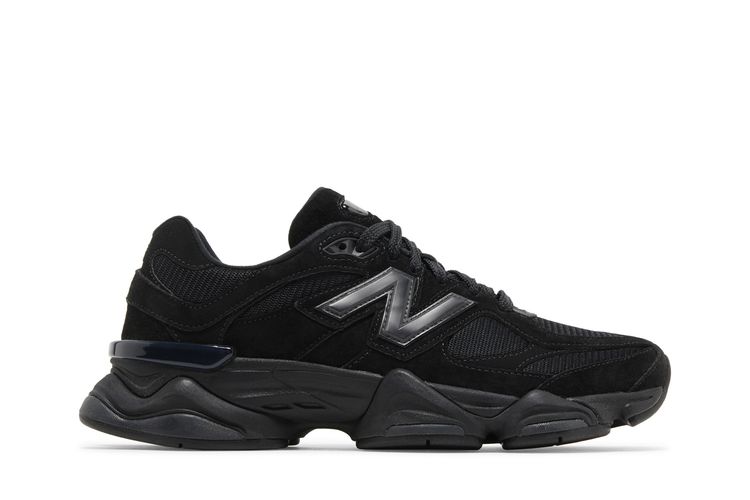 

Кроссовки 9060 'Triple Black Suede', черный