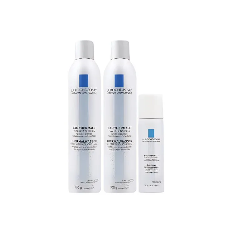 La Roche-Posay LIFUQUAN Onsen Sui спрей успокаивающий 300 мл*2+50 мл, Spray 300ml*2 + the same spray 50ml — фото 3