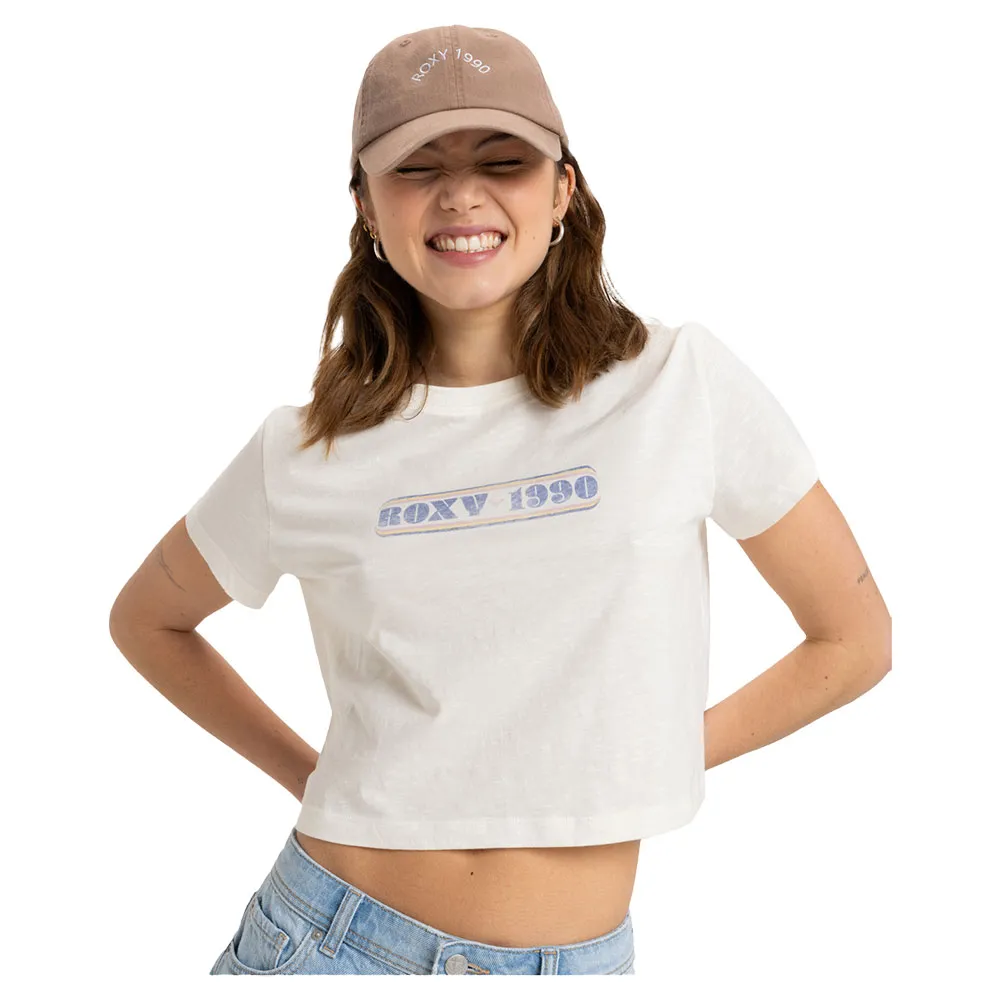 

Футболка с коротким рукавом Roxy Magic Swell Crop, белый