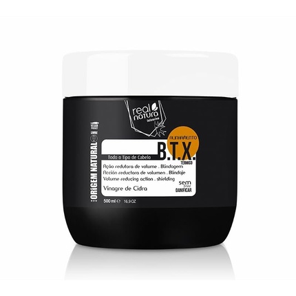 

BTX Smoothing Cream 500 мл - Интенсивное разглаживание и восстановление Real Natura