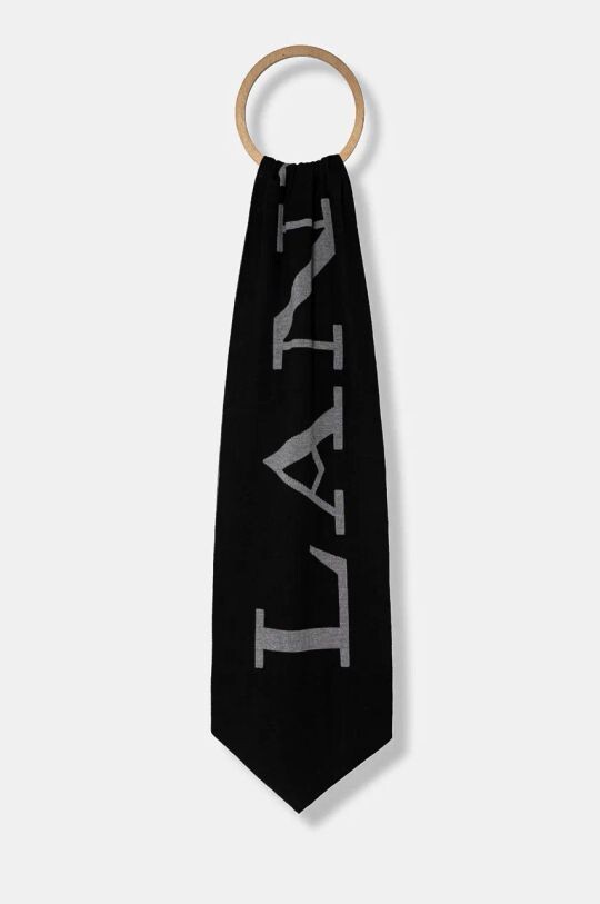 

Шарф Lanvin, черный