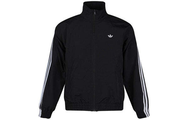 Куртка adidas originals Shadow TR WB Sports Jacket For Men Black, черный — фото 2