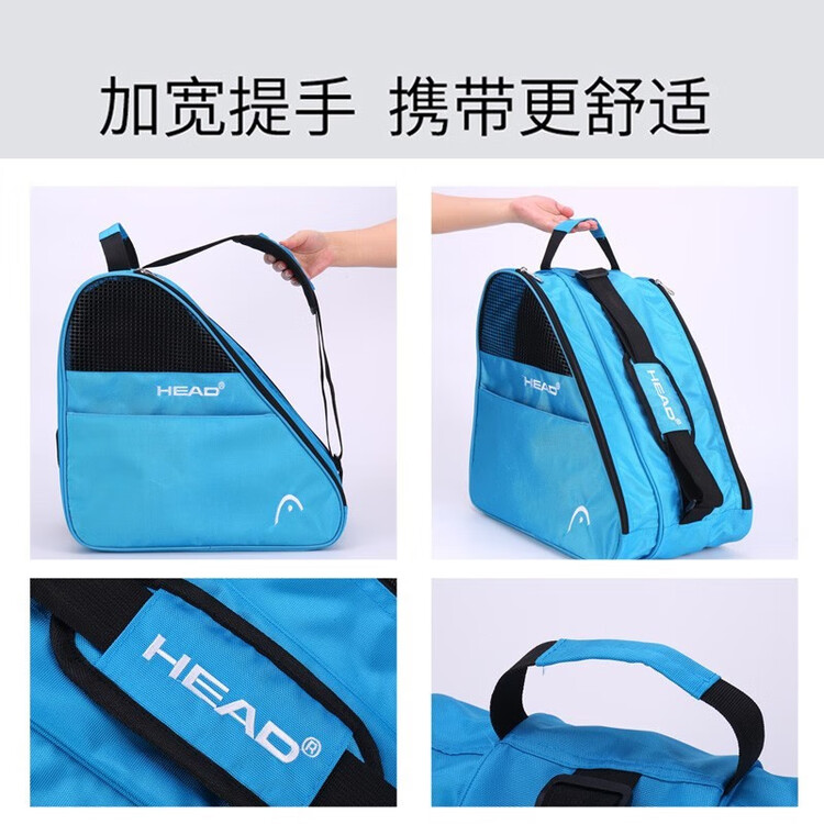 

HEAD Коньки для фигурного катания F600 для начинающих, детей и взрослых, с чехлами для лезвий и сумкой (цвет уточняется) размер 37