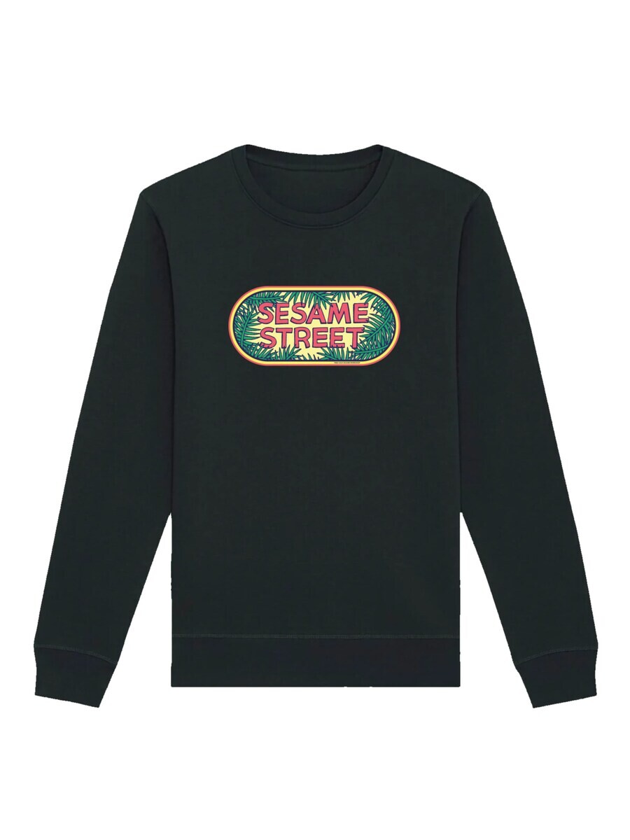 

Свитер F4NT4STIC Sweatshirt Sesamstraße Jungle, черный