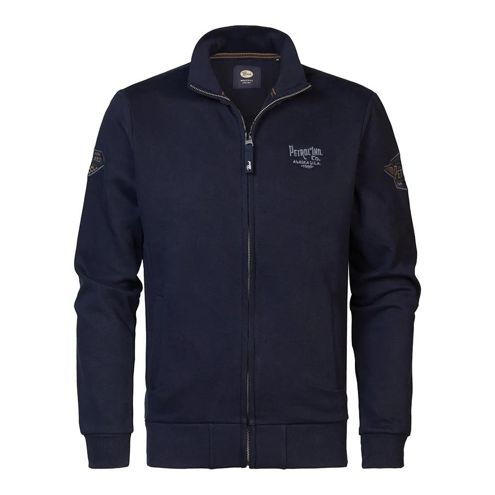 

Толстовка Petrol Industries M-3040-SWC376 half zip, синий