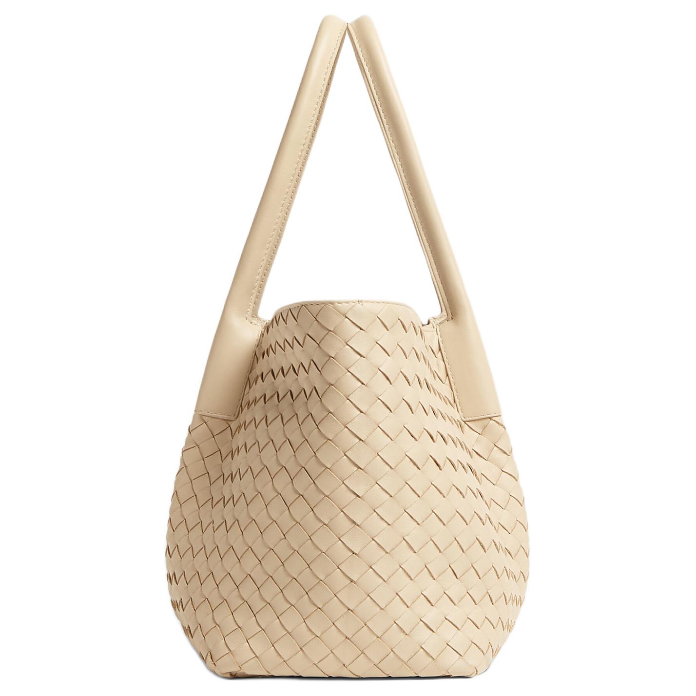 Сумка-шоппер Intrecciato из коровьей кожи, женская Bottega Veneta, basic set (bag+dust bag) — фото 2
