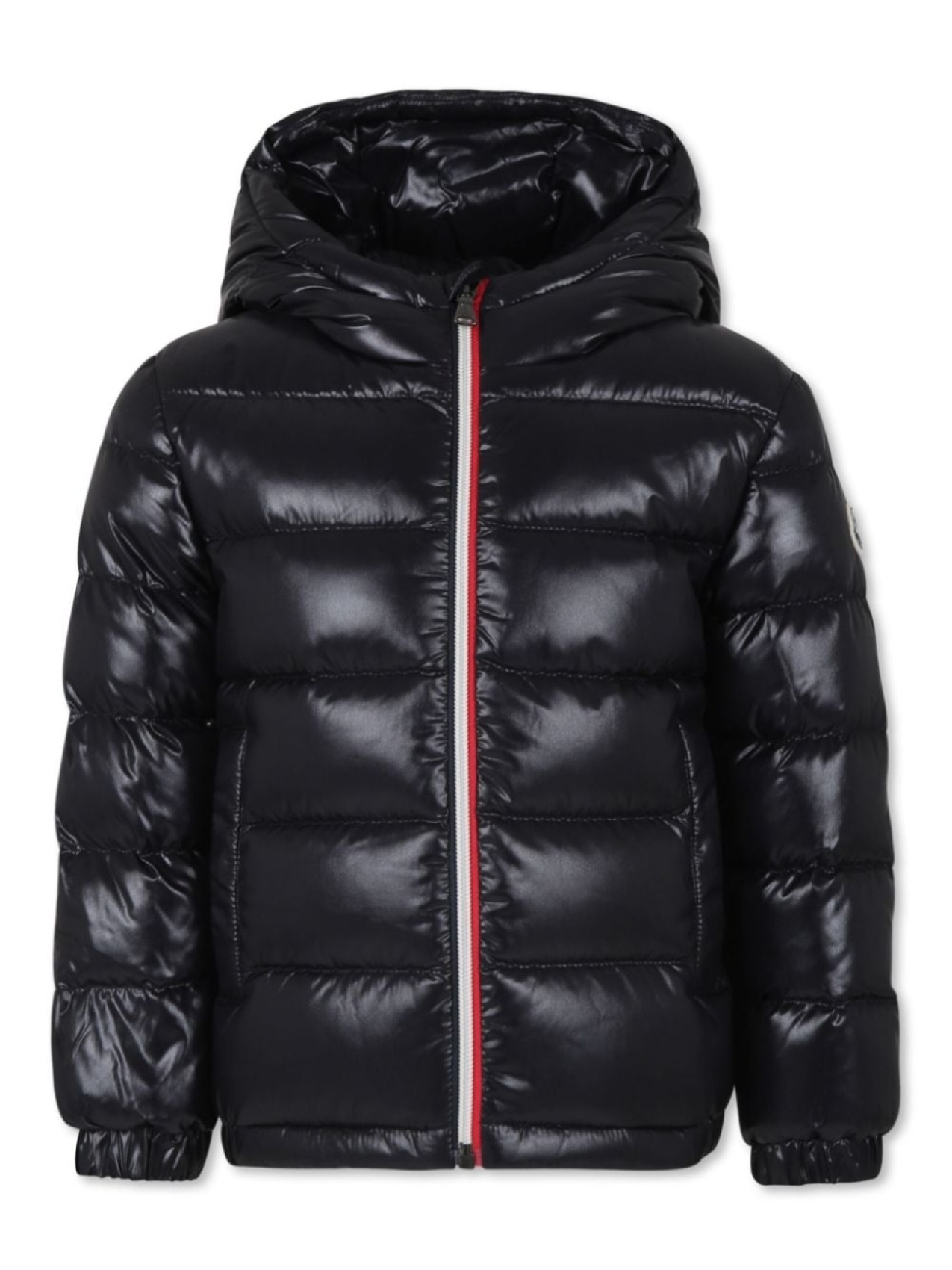 

Moncler Enfant куртка с капюшоном, черный