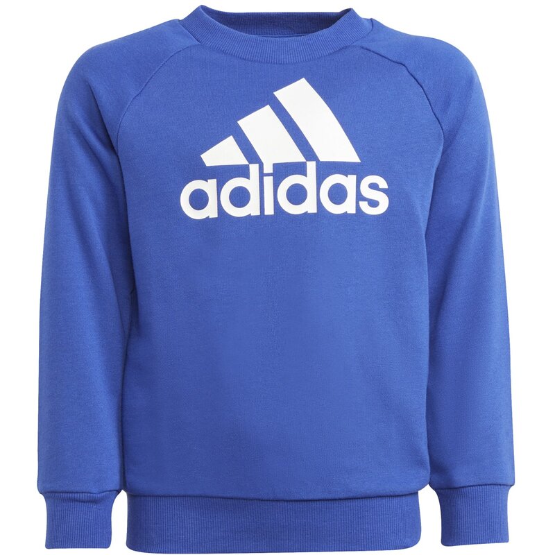 Спортивный костюм с логотипом, французский трикотаж Adidas, цвет selubl — фото 3