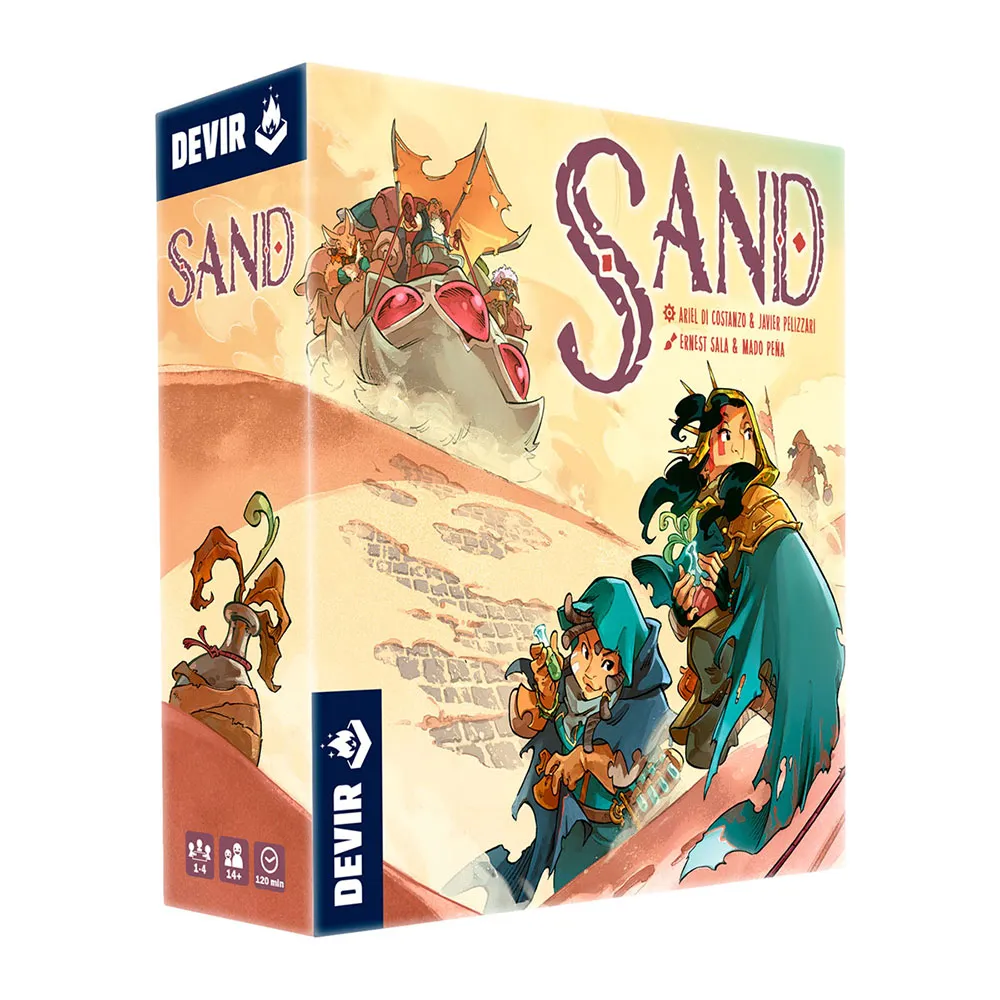 

Детская настольная игра Devir Sand, золотой