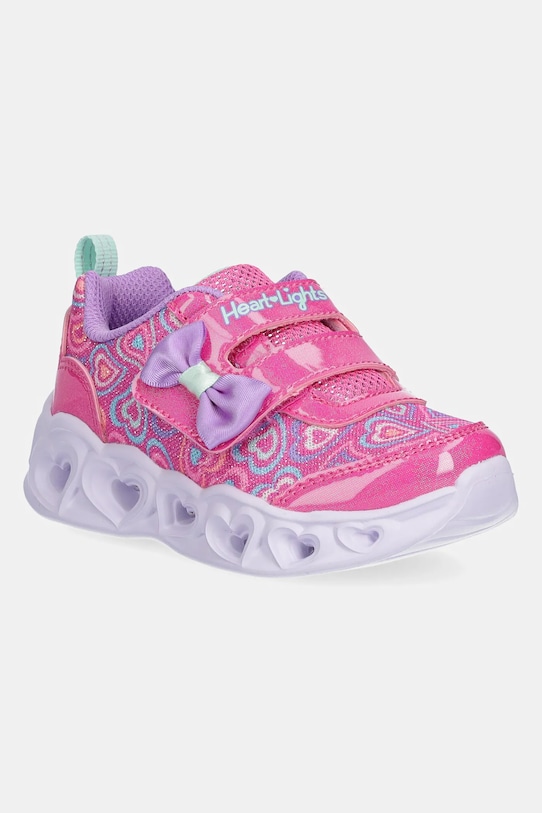 

Детские кроссовки S Lights Heart Lights Skechers, розовый