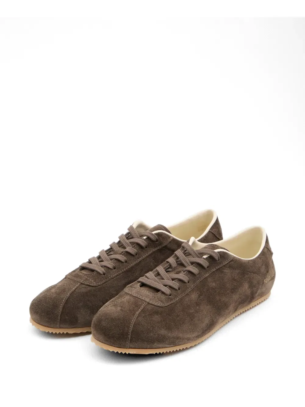 Замшевые кроссовки для вождения Common Projects, коричневый — фото 2