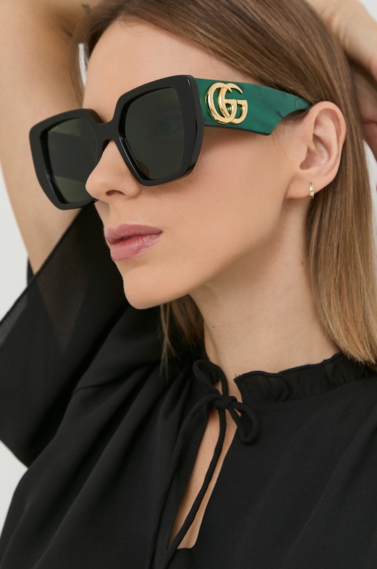 

Солнцезащитные очки Gucci, зеленый