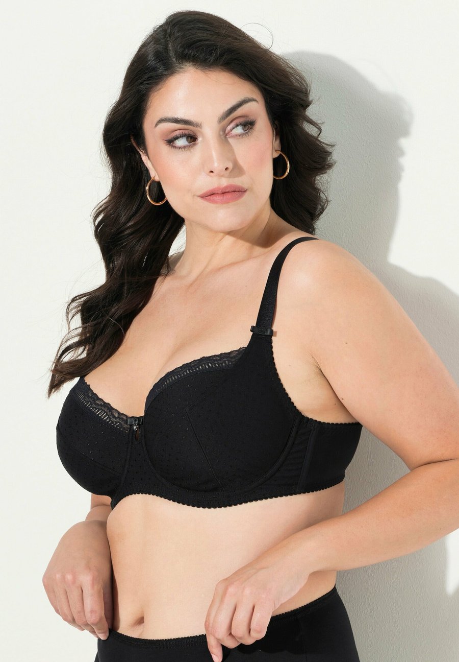 

Бюстгальтер Ulla Popken SPITZENKANTE, Black