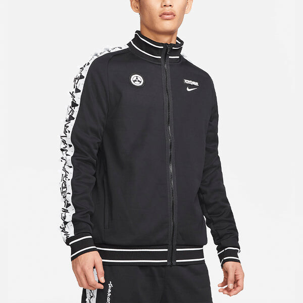 Куртка Men's Nike x ACRONYM Crossover Contrasting Colors Sleeve Stand Collar Woven Sports Jacket Asia Edition Black, черный — фото 3