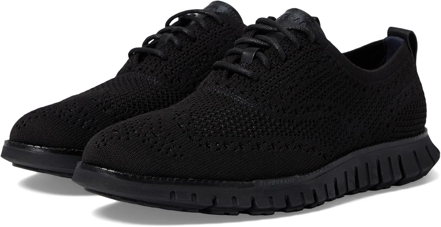 Мужские оксфорды Cole Haan Zerogrand Remastered Stitchlite Wing Tip, черный