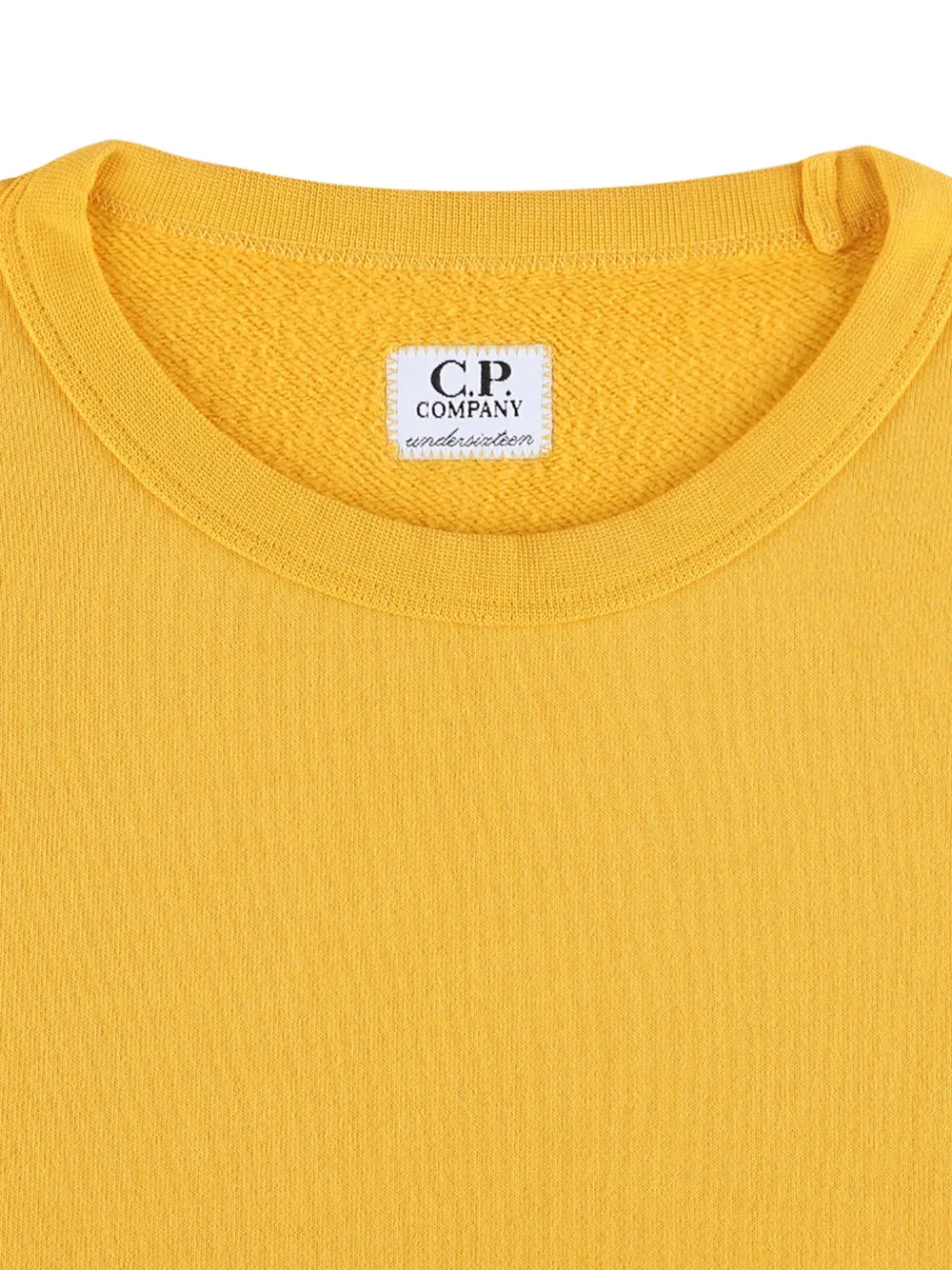 Толстовка с декором Lens C.P. Company Kids, желтый — фото 3