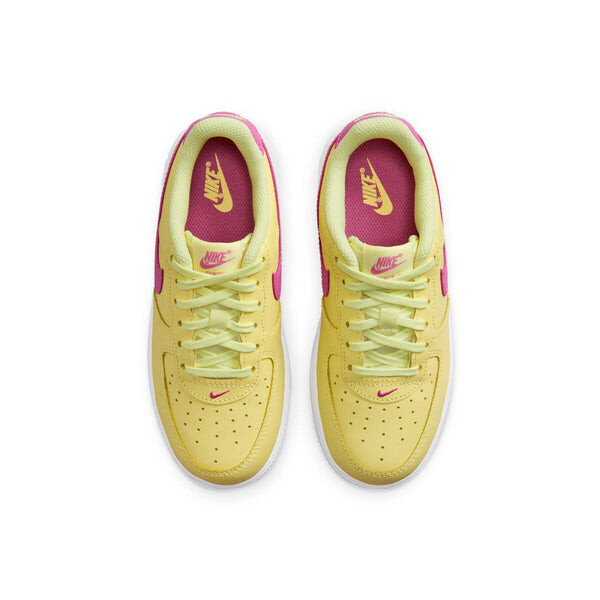 Кроссовки force 1 low 'citron tint white cosmic fuchsia' Nike, мультиколор — фото 4