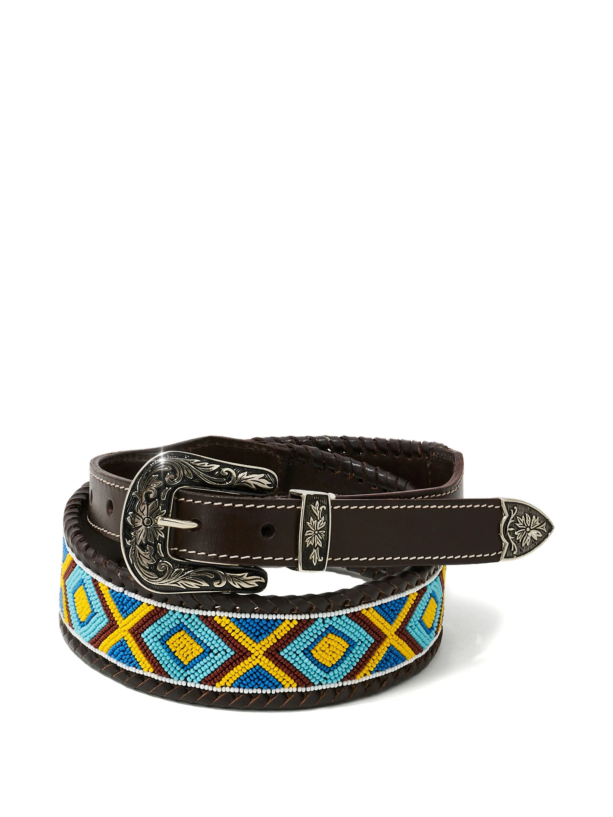 

Ремень с гравировкой One Teaspoon, коричневый