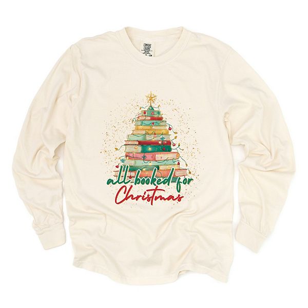 

Футболка с длинным рукавом All booked for christmas sparkle Simply Sage Market, Ivory, Зеленый, Футболка с длинным рукавом All booked for christmas sparkle Simply Sage Market, Ivory