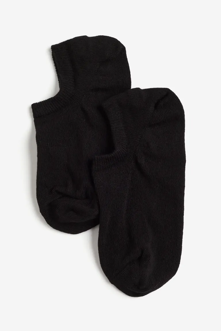 

Упаковка из 3 носков-кроссовок H&M, черный