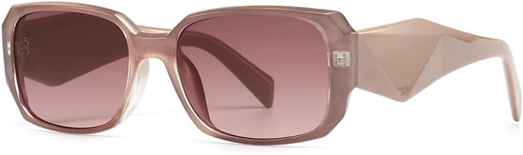 

Солнцезащитные очки с защитой UV400 | Компактная и легкая оправа, градиентный цвет | Для женщин и мужчин, для занятий спортом на открытом воздухе и вождения DSVIGF, Pink