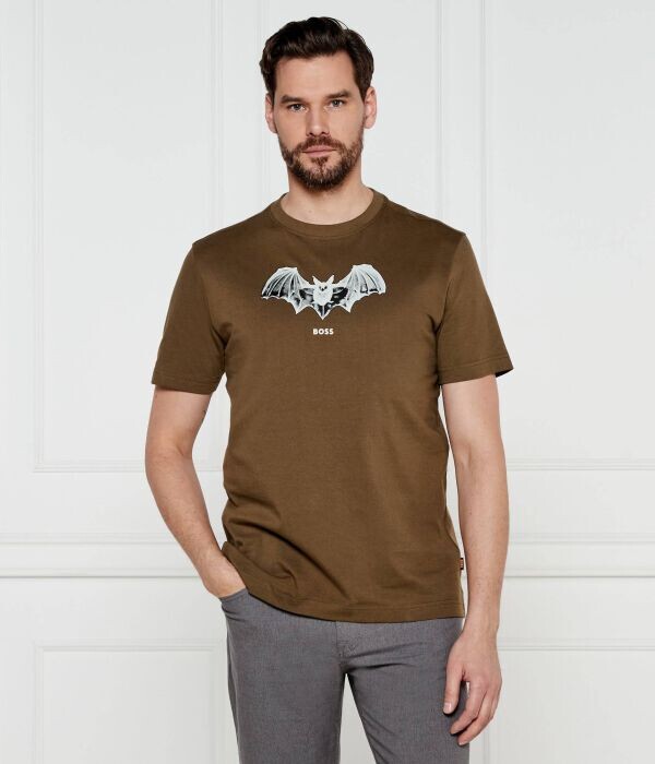 

Футболка Boss Orange Te_spiderbat, зеленый