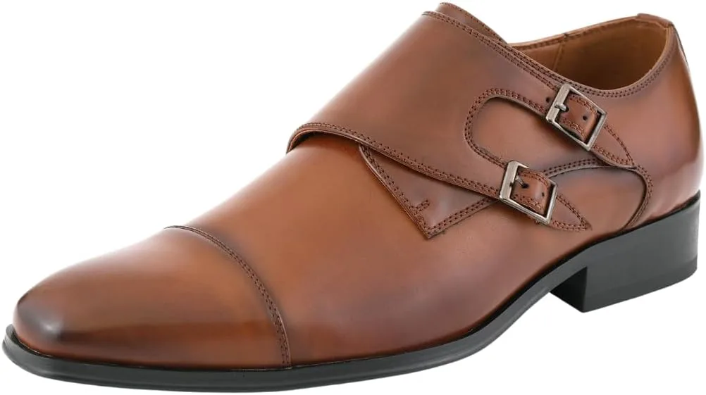 

Amali Tucker - Mens Dress Shoes - Double-Monkstrap Shoes for Men - Designer Mens Shoes