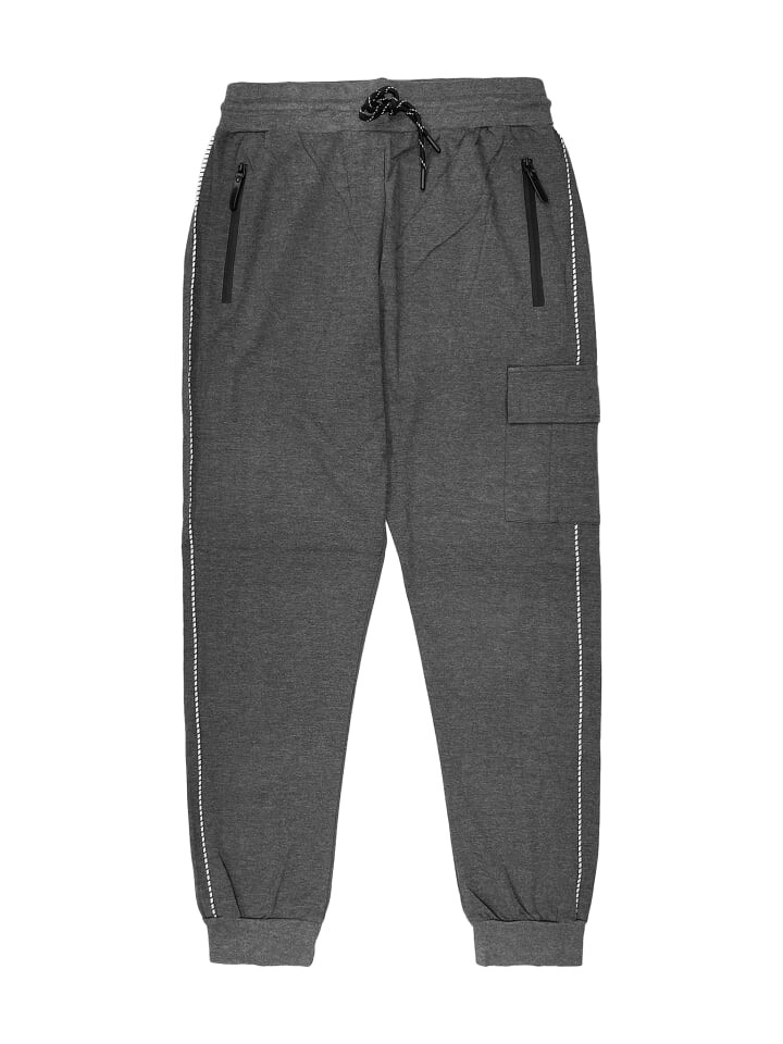 

Брюки для тренировок и бега Max Men Jogginghose elastischer Bund Freizeit Hose, темно-серый