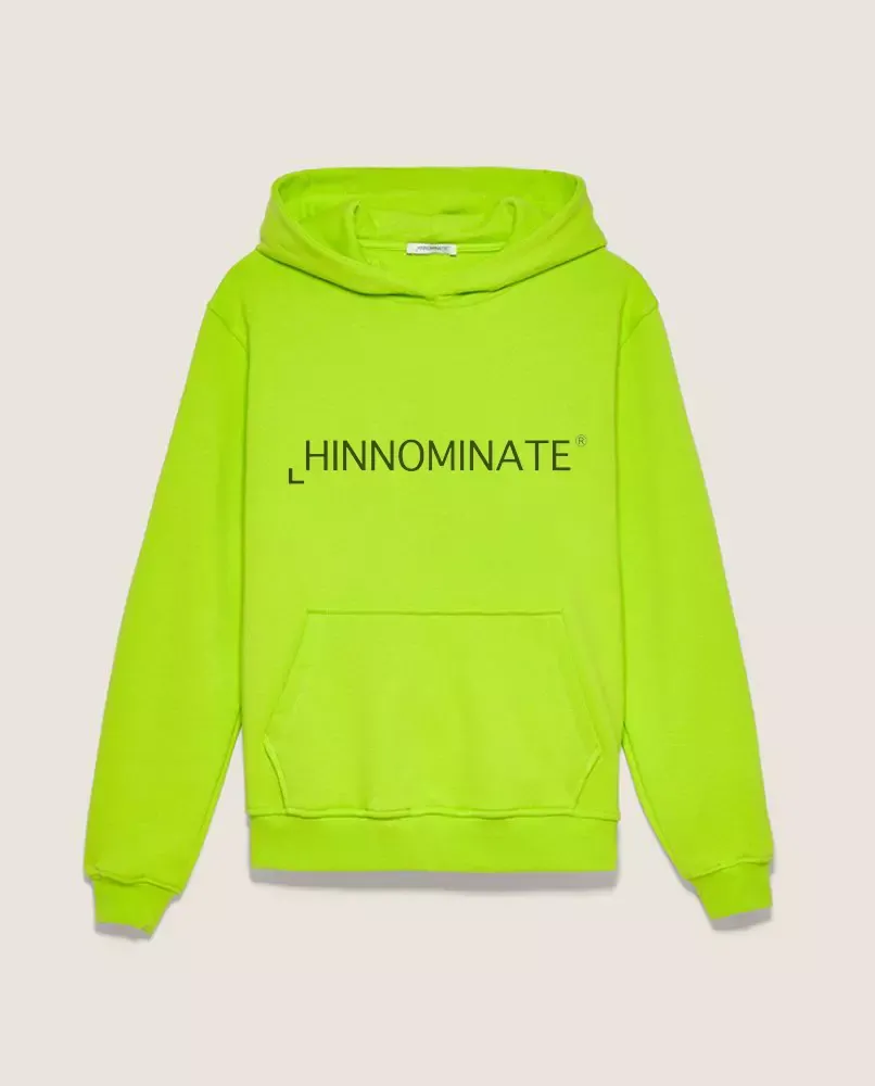 

Худи с принтом логотипа Apple Green - Длинный рукав HINNOMINATE, зеленый