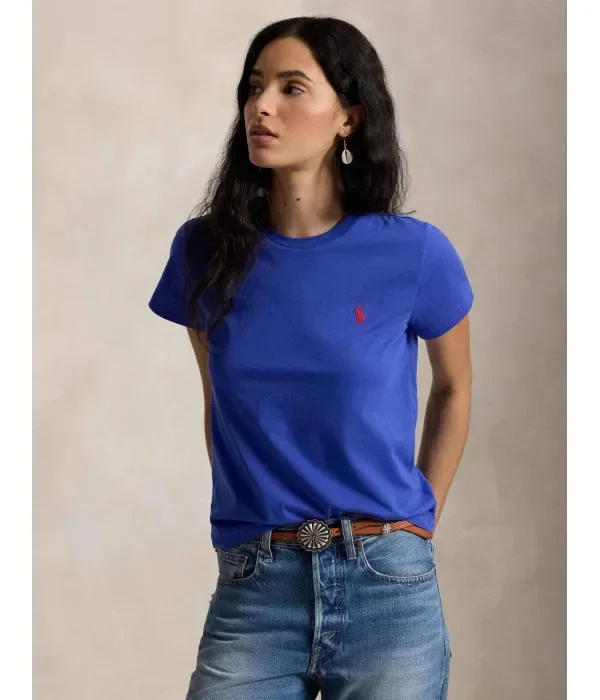 Футболка classic fit Polo Ralph Lauren, индиго