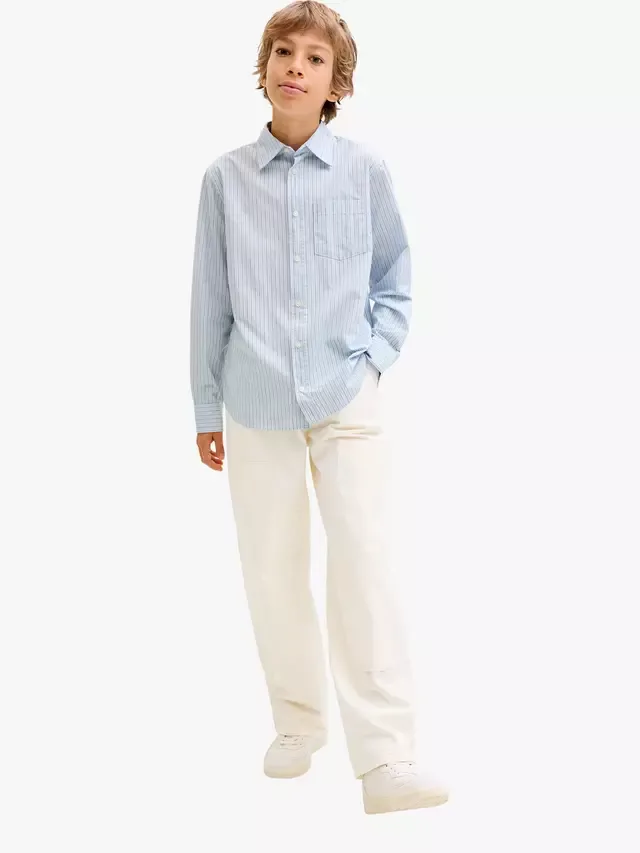 Детские джинсы Alex Baggy Jeans, цвет античный белый Jack & Jones — фото 4