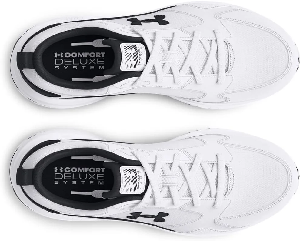 Мужские тренировочные кроссовки Under Armour Charged Edge, белый/черный — фото 4