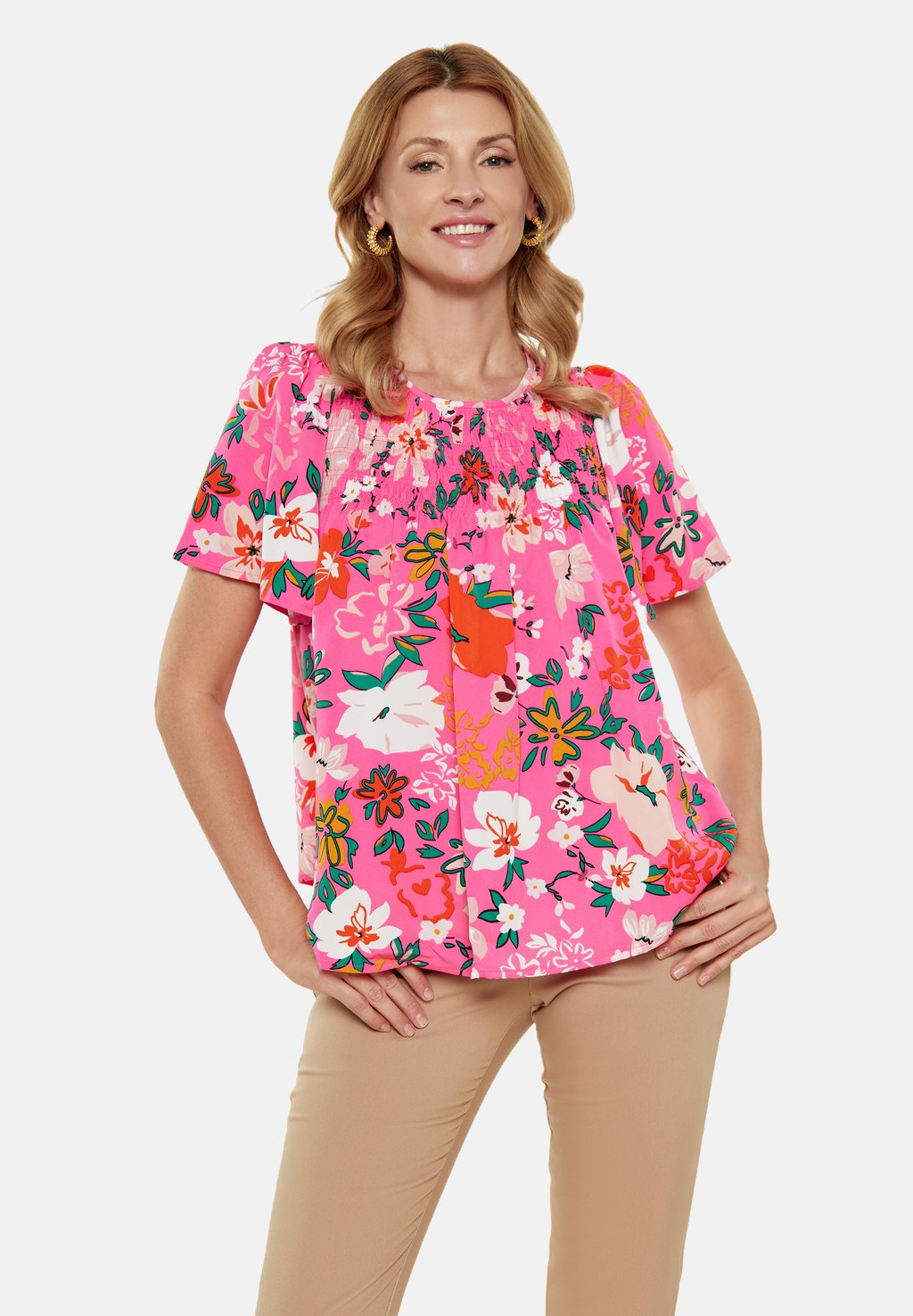 

Блуза usha, розовый