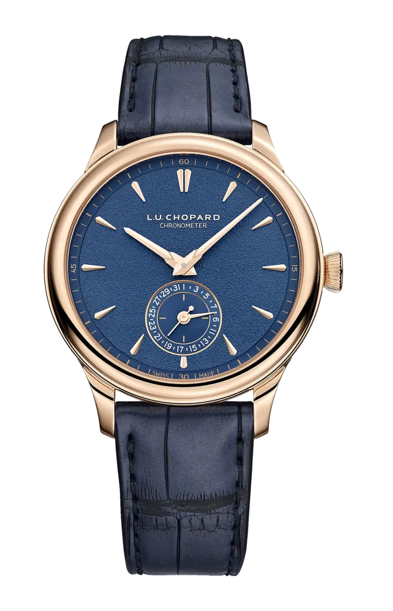 

L.u.c quattro mark iv 39 мм, механический завод, этичное розовое золото - 161954-5001 CHOPARD