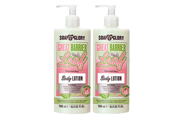 Увлажняющий молочный лосьон для тела Smoothing Milk 500мл/500мл*2 SOAP&GLORY, Woody розовый Body Lotion 500ml — фото 4