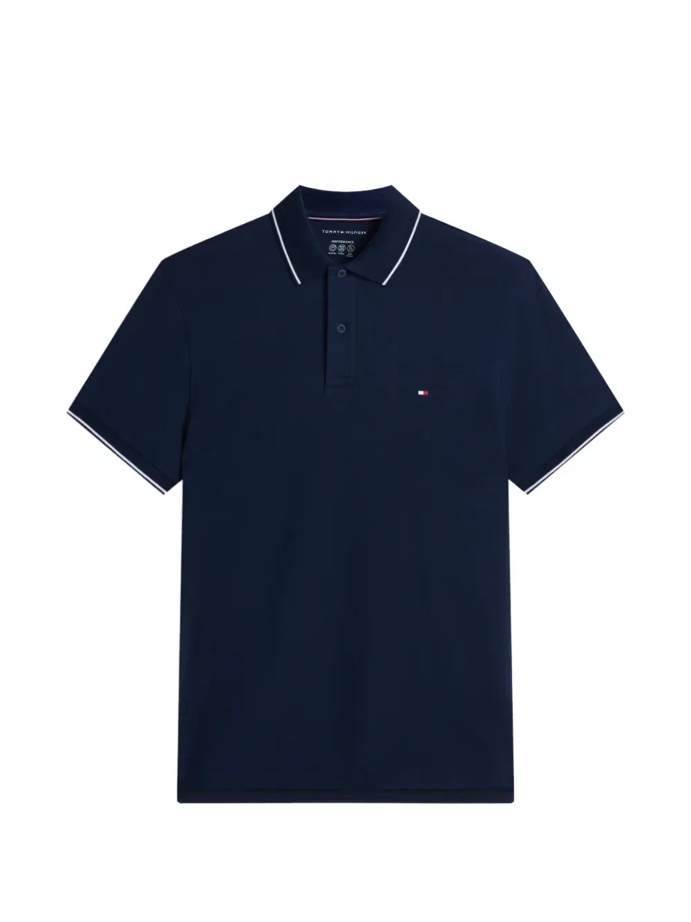 Поло с короткими рукавами Tommy Hilfiger, синий