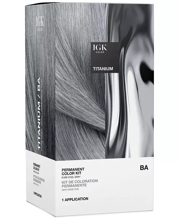 

Набор из 6 перманентных красок Igk Hair, titanium
