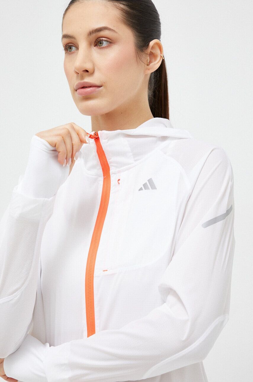 

Быстрая ветрозащитная куртка adidas Performance, белый
