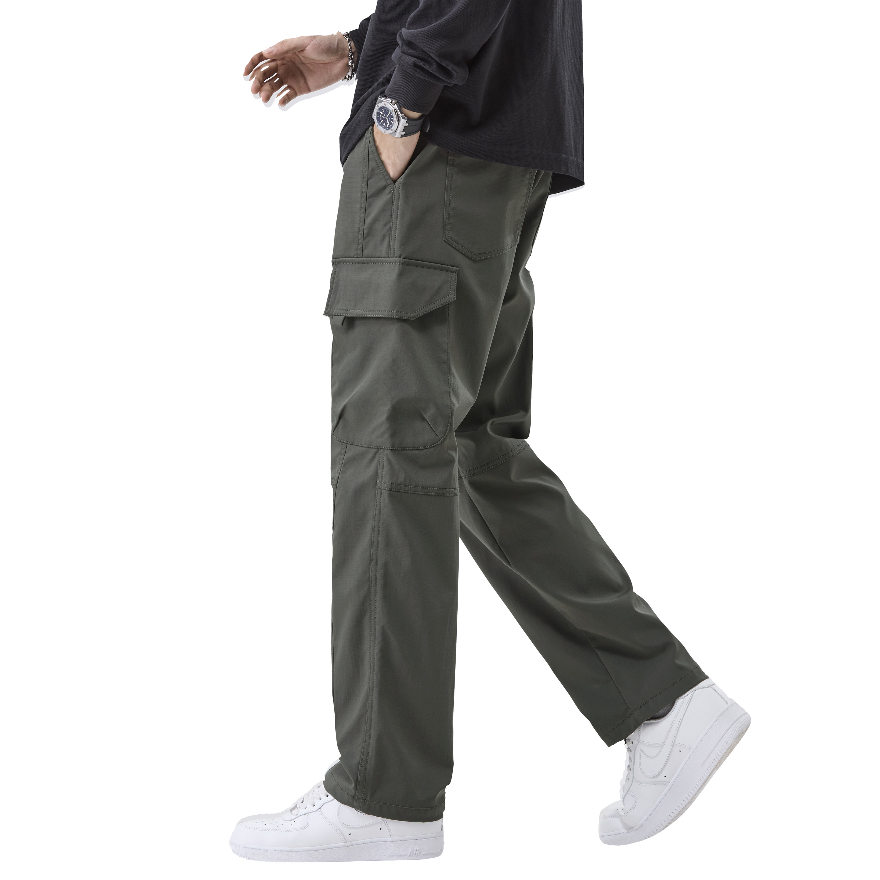 

Повседневные брюки Unisex FUERZA, зеленый