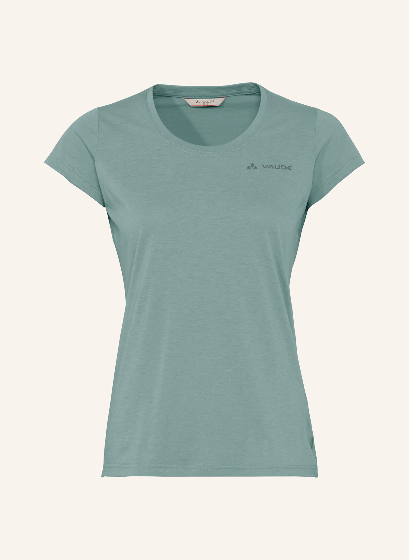 

Футболка женская abelia t-shirt ii Vaude, зеленый