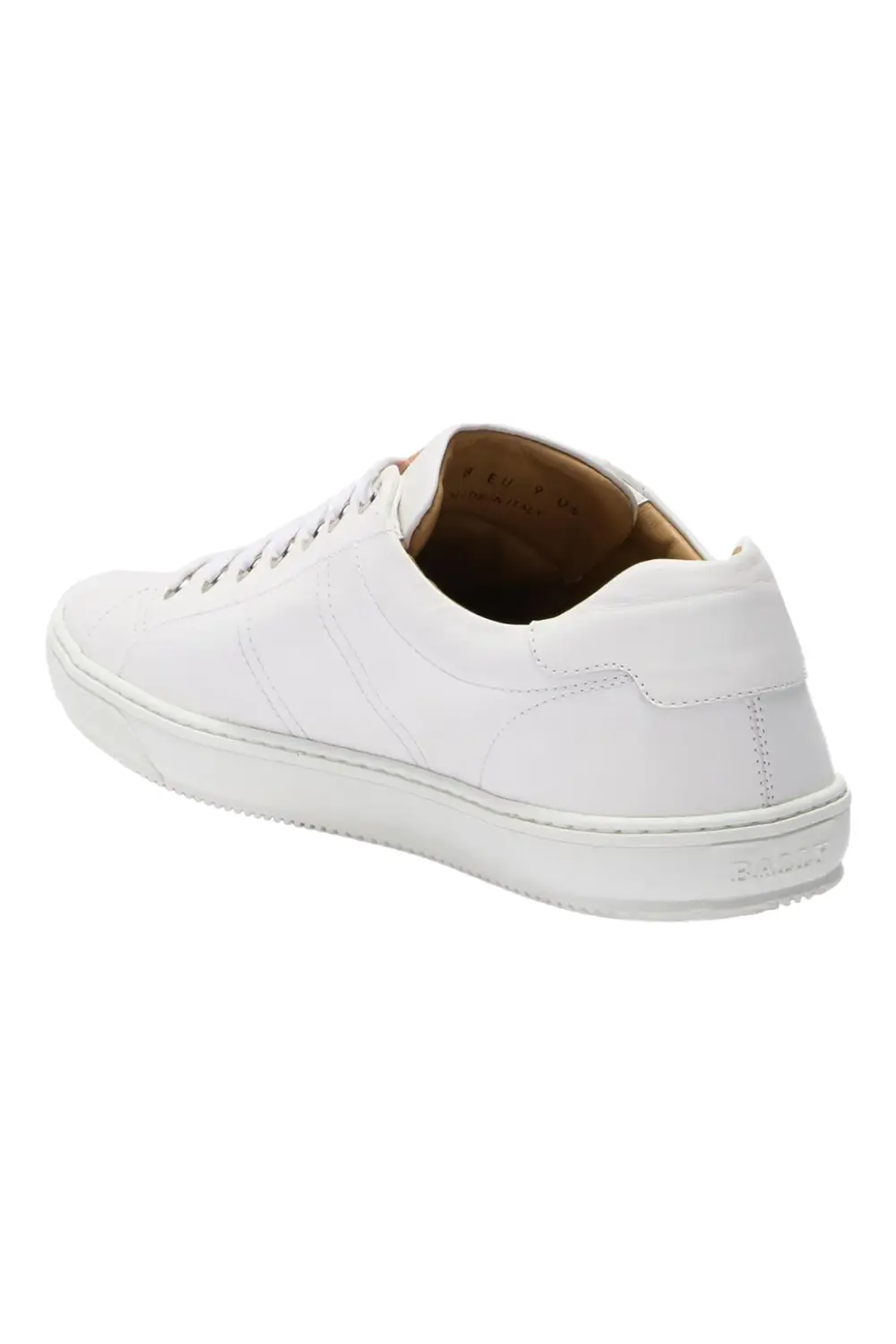 Мужские белые кожаные кроссовки Bally Orivel 6240303, белый — фото 3