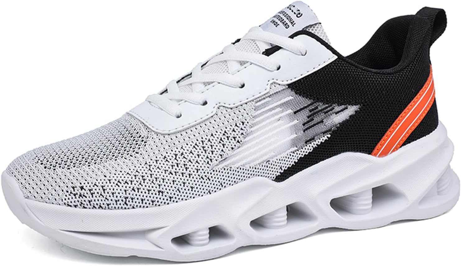 

Мужские кроссовки для ходьбы, бега и тенниса, легкие сетчатые спортивные кроссовки для тренировок в зале и кросс-тренинга Spwagym, белый/черный