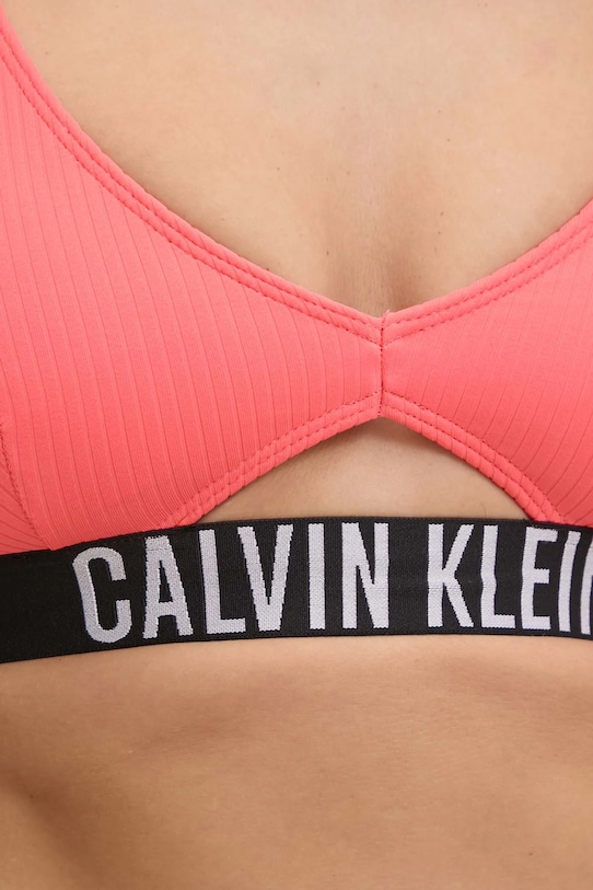 Купальный бюстгальтер Calvin Klein, оранжевый — фото 4